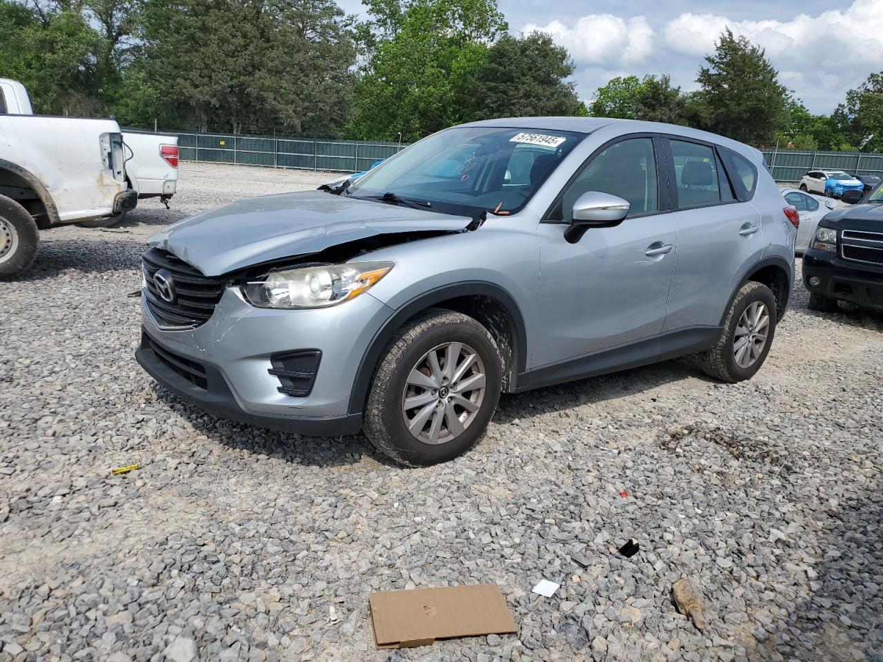 2016 Mazda Cx-5 Sport Copart, lot number: 57561945, vin: JM3KE4BY4G0791154. Thumbnail 1