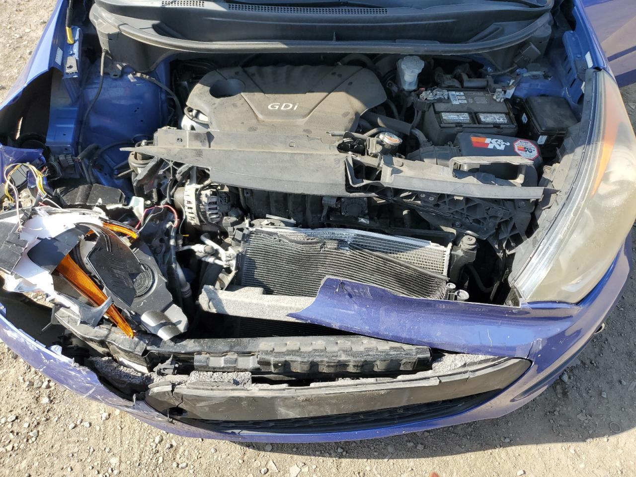 2013 Kia Rio Ex Copart, lot number: 58734095, vin: KNADN5A37D6159087. Thumbnail 11