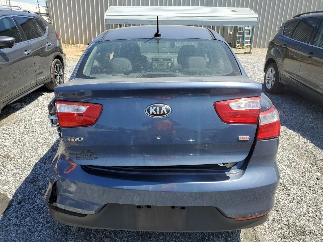 2016 Kia Rio Lx Copart, lot number: 55972765, vin: KNADM4A35G6572708. Thumbnail 6