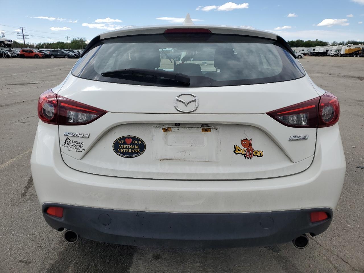 2015 Mazda 3 Touring Copart, lot number: 56923395, vin: JM1BM1L75F1250848. Thumbnail 6