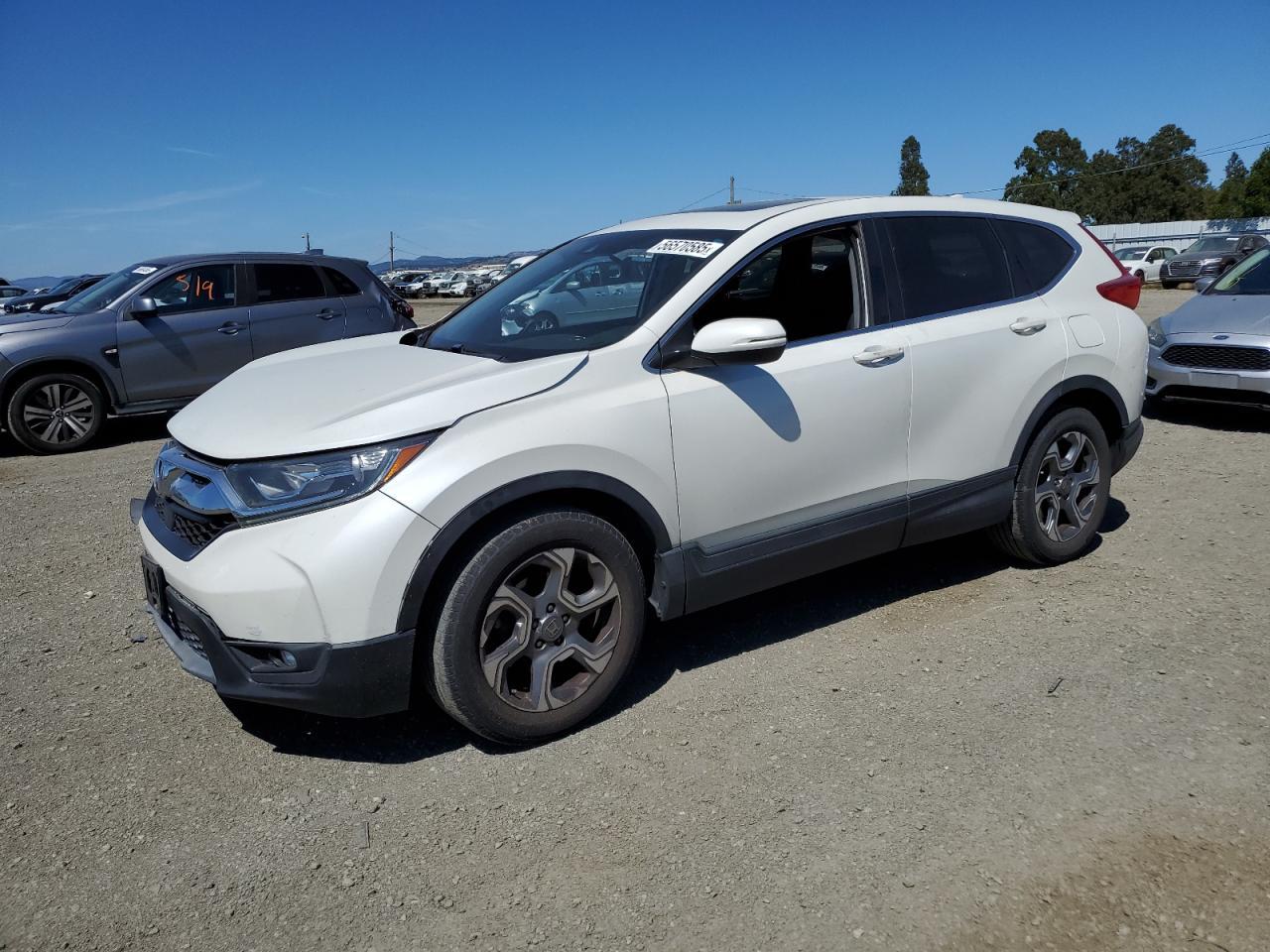 2018 Honda Cr-V Ex Copart, lot number: 56570585, vin: 5J6RW1H5XJL000819. Thumbnail 1