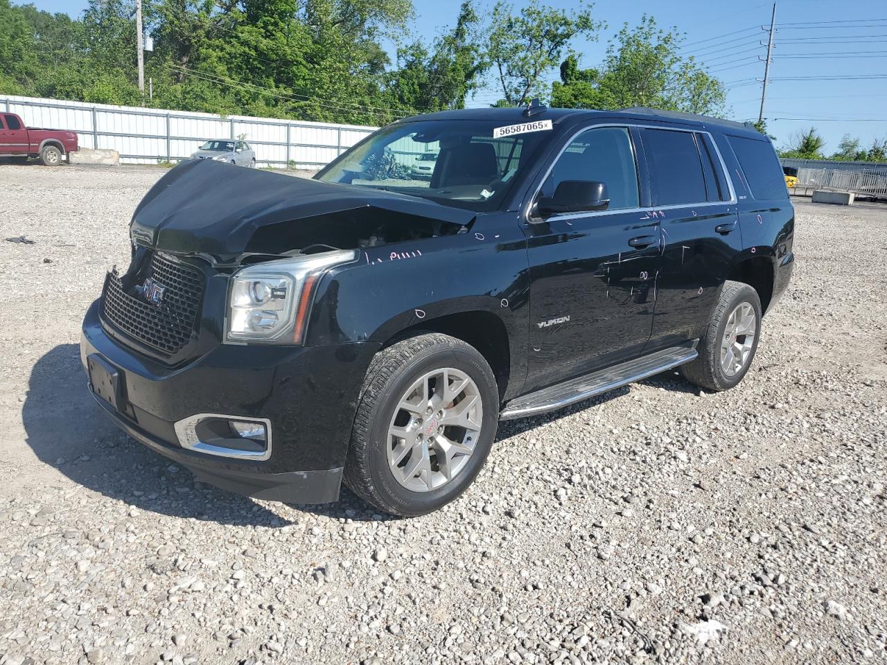 2016 GMC Yukon Sle Copart, lot number: 56587065, vin: 1GKS1AKC2GR232063. Thumbnail 1