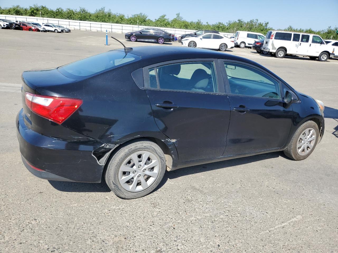2017 Kia Rio Lx Copart, lot number: 58696625, vin: KNADM4A30H6040011. Thumbnail 3
