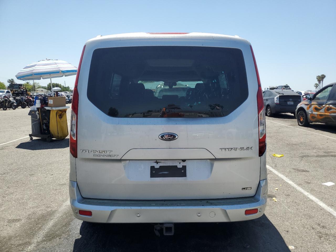 2015 Ford Transit Connect Titanium Copart, lot number: 58854575, vin: NM0GE9G74F1227490. Thumbnail 6