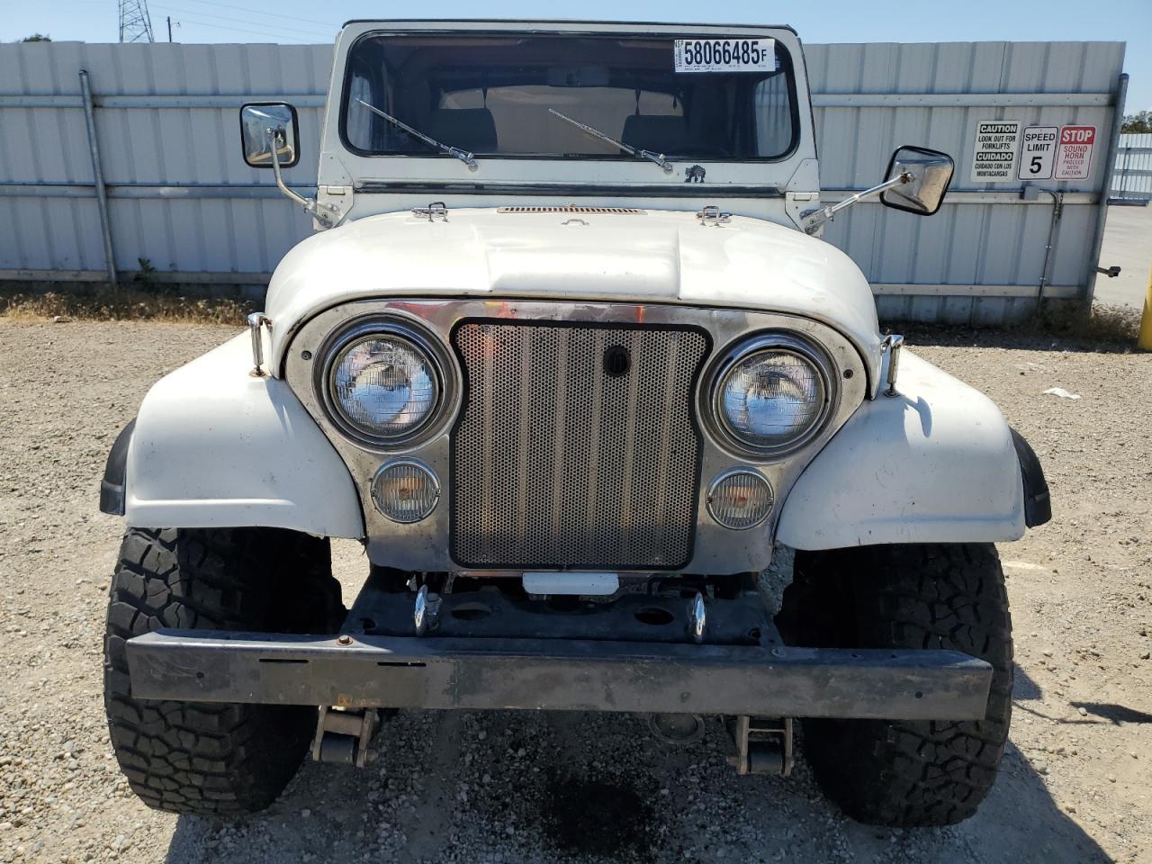 1984 Jeep Jeep Cj7 Copart, lot number: 58066485, vin: 1JCCF87E3ET071452. Thumbnail 5
