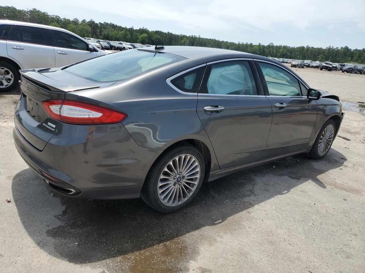2016 Ford Fusion Titanium Copart, lot number: 56481165, vin: 3FA6P0K92GR308806. Thumbnail 3