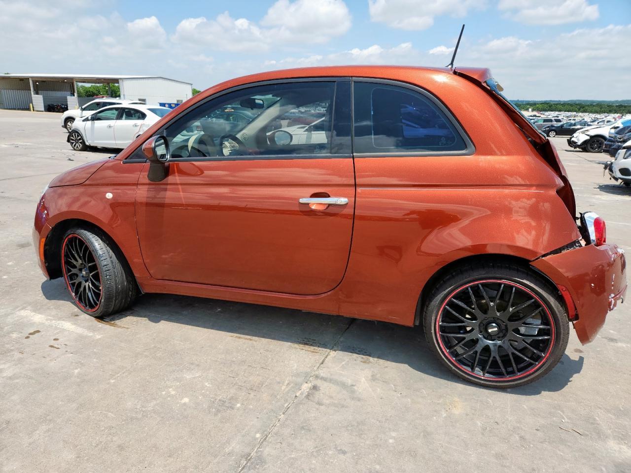 2015 Fiat 500 Copart, lot number: 59019855, vin: NULL. Thumbnail 2