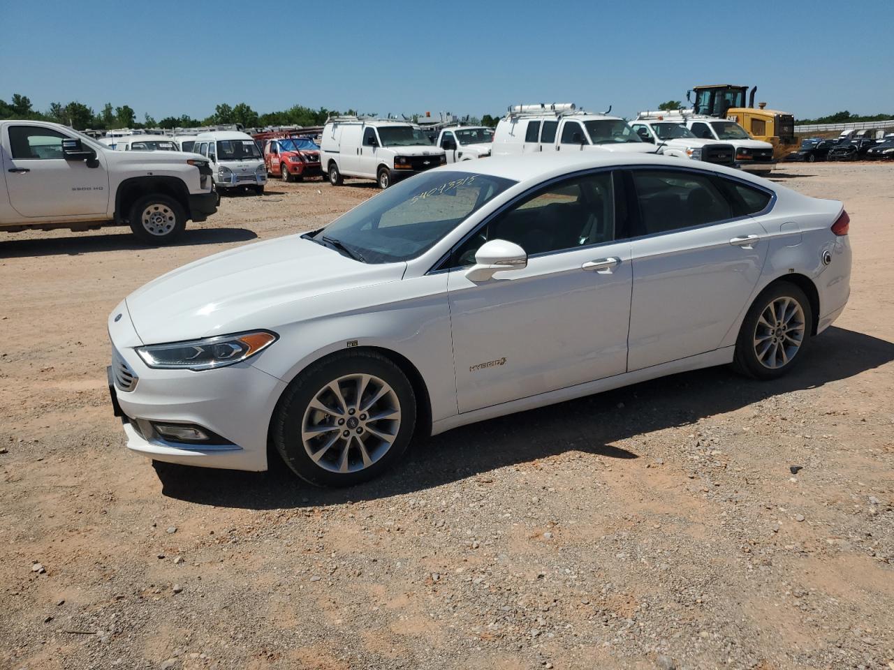 2017 Ford Fusion Se Hybrid Copart, lot number: 54043315, vin: 3FA6P0LU0HR409623. Thumbnail 1