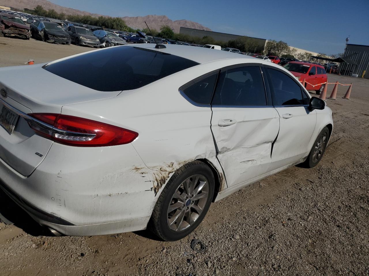2017 Ford Fusion Se Copart, lot number: 59403175, vin: 3FA6P0H75HR280751. Thumbnail 3