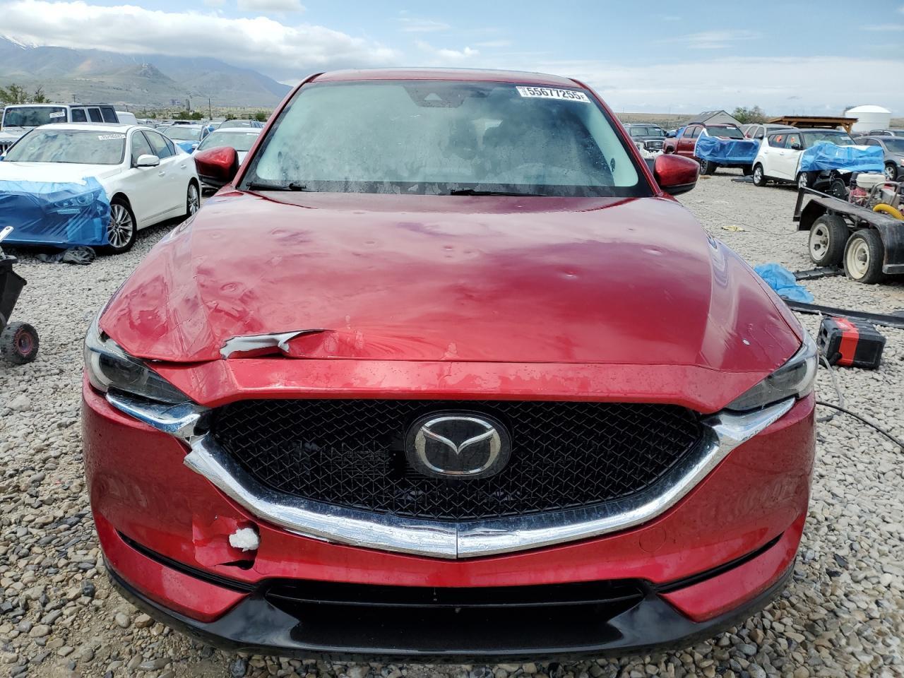 2019 Mazda Cx-5 Grand Touring Copart, lot number: 55677255, vin: JM3KFADM1K1677928. Thumbnail 5