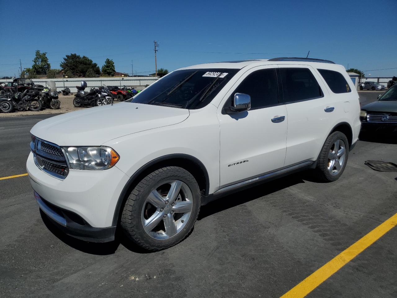 2013 Dodge Durango Citadel Copart, lot number: 59292475, vin: 1C4SDJET1DC658064. Thumbnail 1