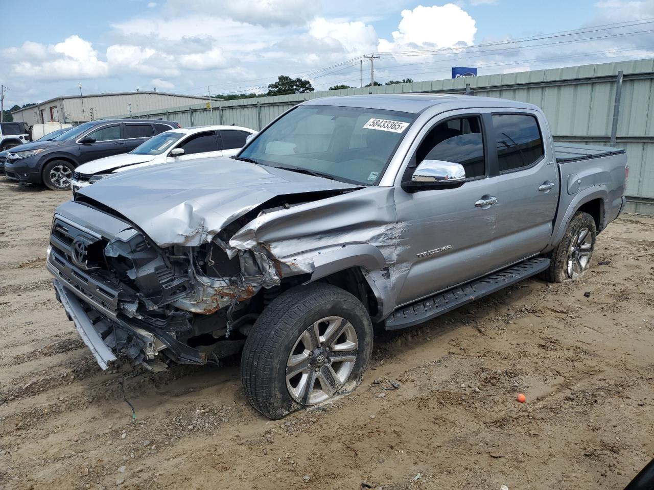 2017 Toyota Tacoma Double Cab Copart, lot number: 58433365, vin: 5TFEZ5CN9HX036496. Thumbnail 1