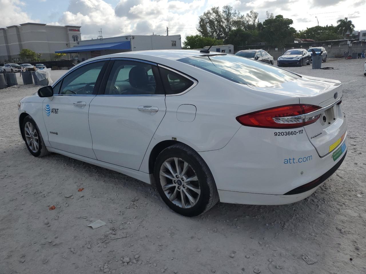 2017 Ford Fusion Se Hybrid Copart, lot number: 54039095, vin: 3FA6P0LU6HR359598. Thumbnail 2