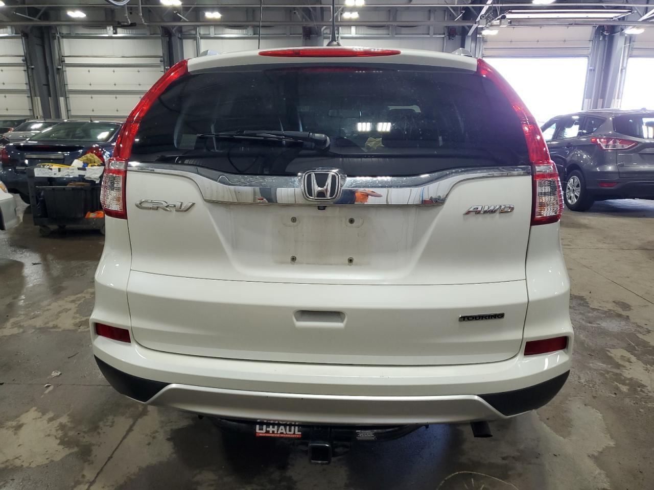 2016 Honda Cr-V Touring Copart, lot number: 56803555, vin: 5J6RM4H92GL012711. Thumbnail 6