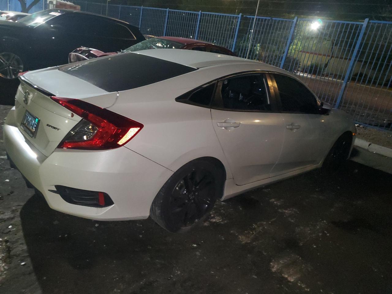 2020 Honda Civic Sport Copart, lot number: 56790685, vin: 19XFC2F83LE024203. Thumbnail 3