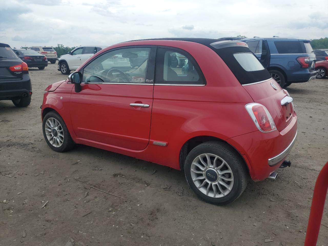 2013 Fiat 500 Lounge Copart, lot number: 59169585, vin: 3C3CFFERXDT718464. Thumbnail 2