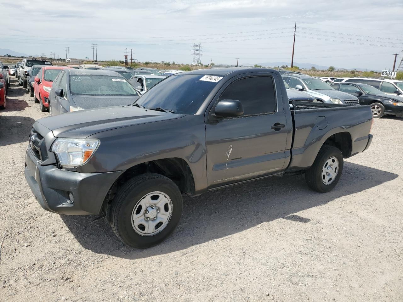 2013 Toyota Tacoma Copart, lot number: 56746745, vin: 5TFNX4CN4DX019969. Thumbnail 1