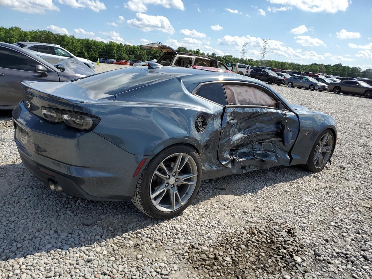 2019 Chevrolet Camaro Ls Copart, lot number: 59265585, vin: 1G1FB1RS7K0158197. Thumbnail 3