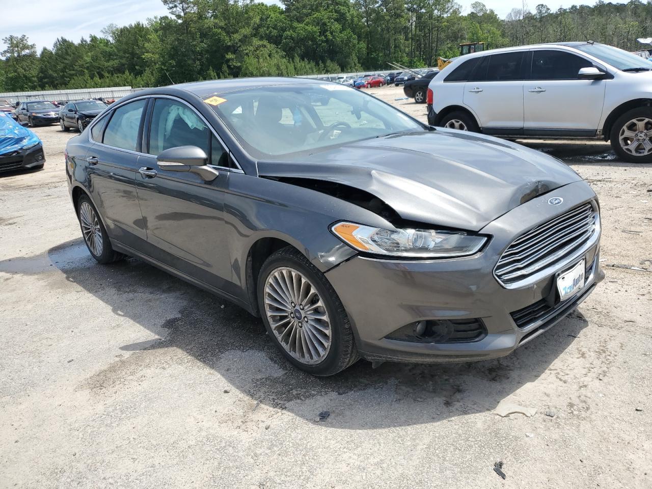 2016 Ford Fusion Titanium Copart, lot number: 56481165, vin: 3FA6P0K92GR308806. Thumbnail 4