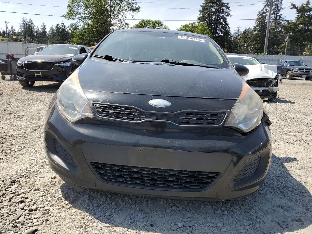 2013 Kia Rio Lx Copart, lot number: 56308125, vin: KNADM5A37D6205696. Thumbnail 5