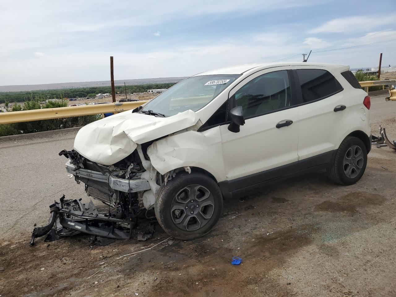 2020 Ford Ecosport S Copart, lot number: 58670255, vin: MAJ3S2FE5LC340565. Thumbnail 1