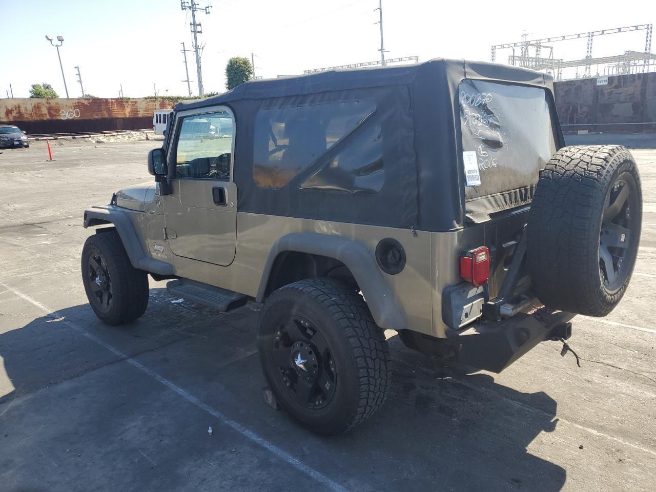 2005 Jeep Wrangler / Tj Unlimited Copart, lot number: 59231835, vin: 1J4FA44S05P328442. Thumbnail 2