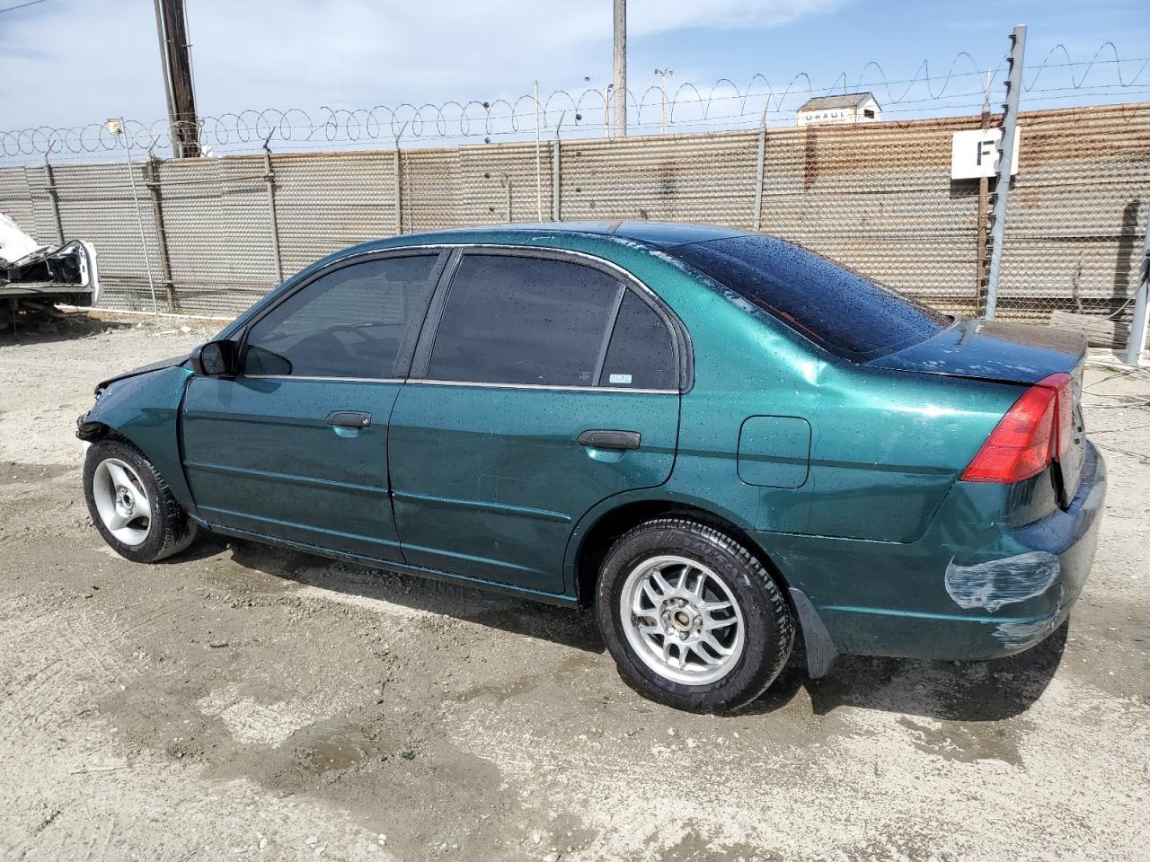 2001 Honda Civic Lx Copart, lot number: 56766155, vin: JHMES16571S004494. Thumbnail 2