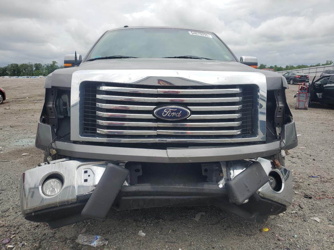 2010 Ford F150 Supercrew Copart, lot number: 54670295, vin: 1FTFW1EVXAFA58084. Thumbnail 5