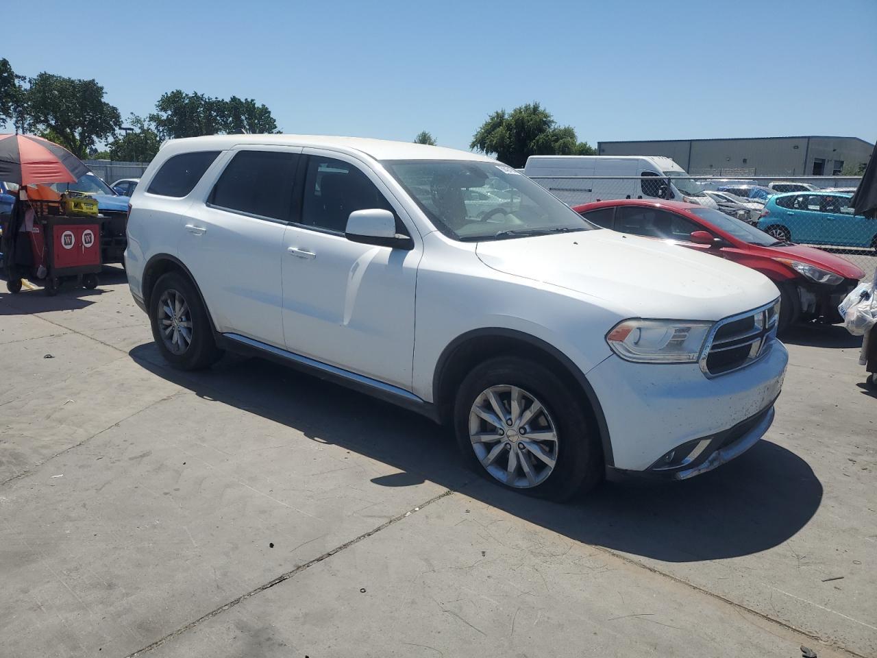 2015 Dodge Durango Sxt Copart, lot number: 56424555, vin: 1C4RDJAG2FC240140. Thumbnail 4