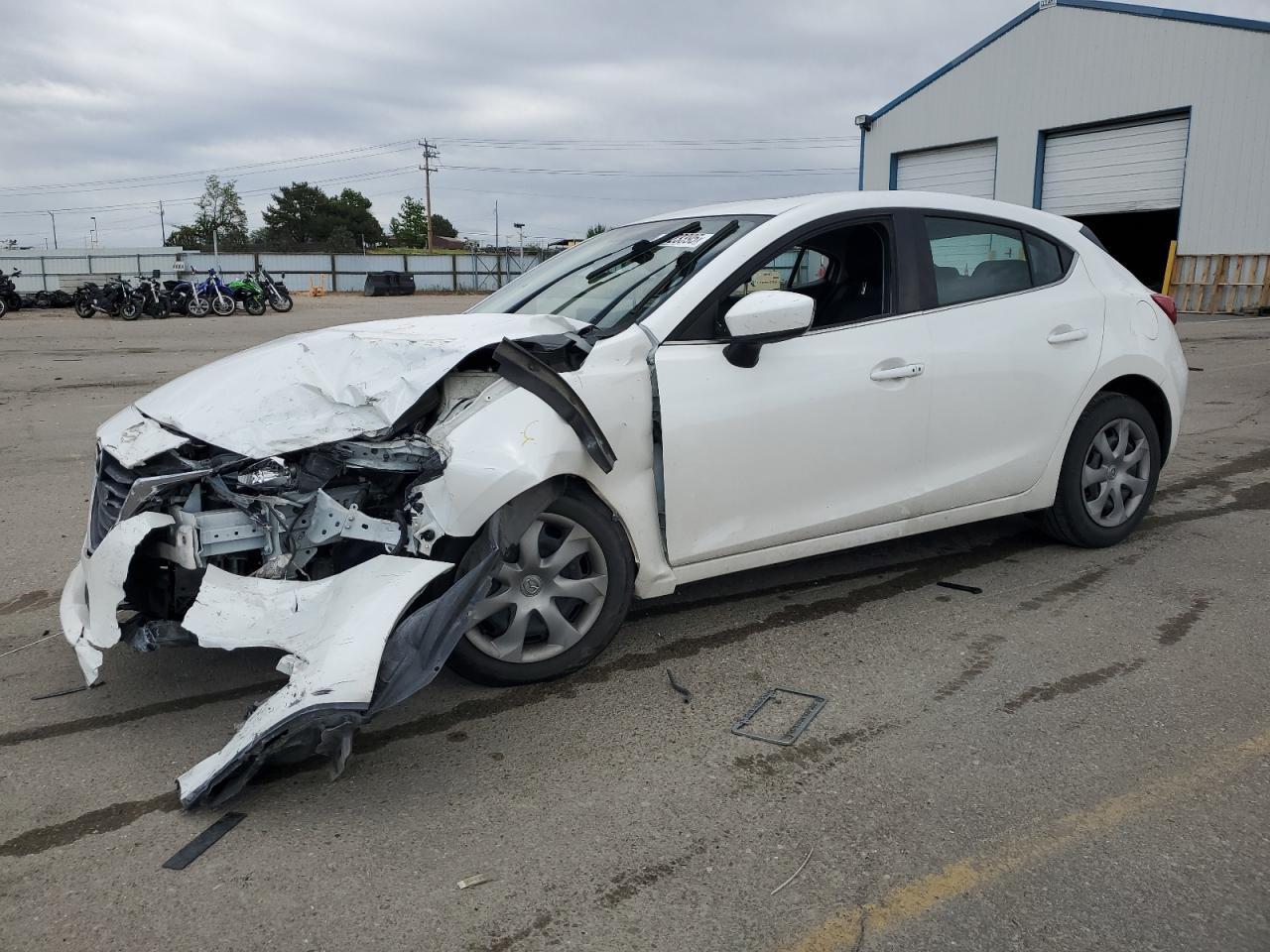 2015 Mazda 3 Touring Copart, lot number: 56923395, vin: JM1BM1L75F1250848. Thumbnail 1