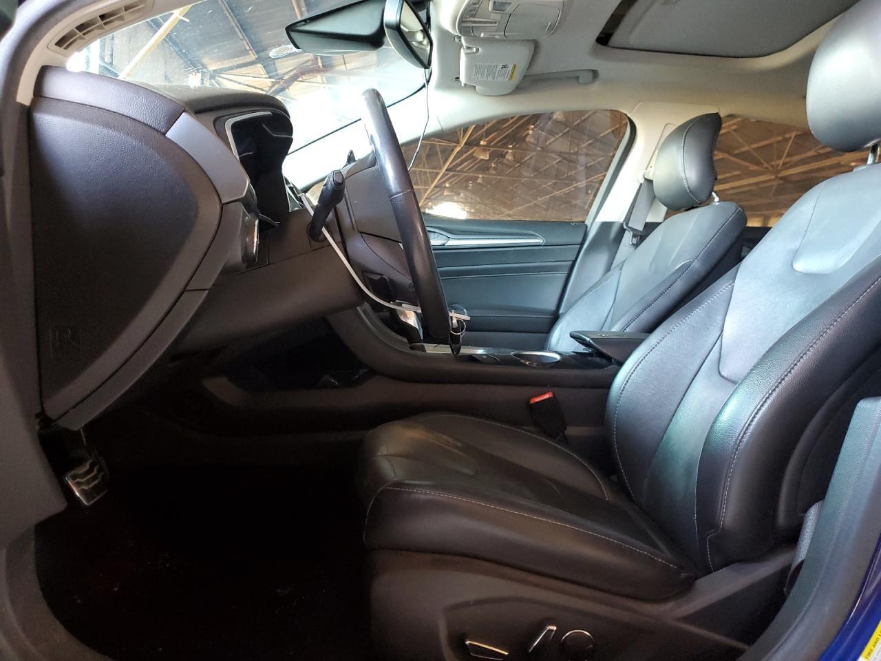 2014 Ford Fusion Titanium Copart, lot number: 56607895, vin: 3FA6P0K90ER129595. Thumbnail 7