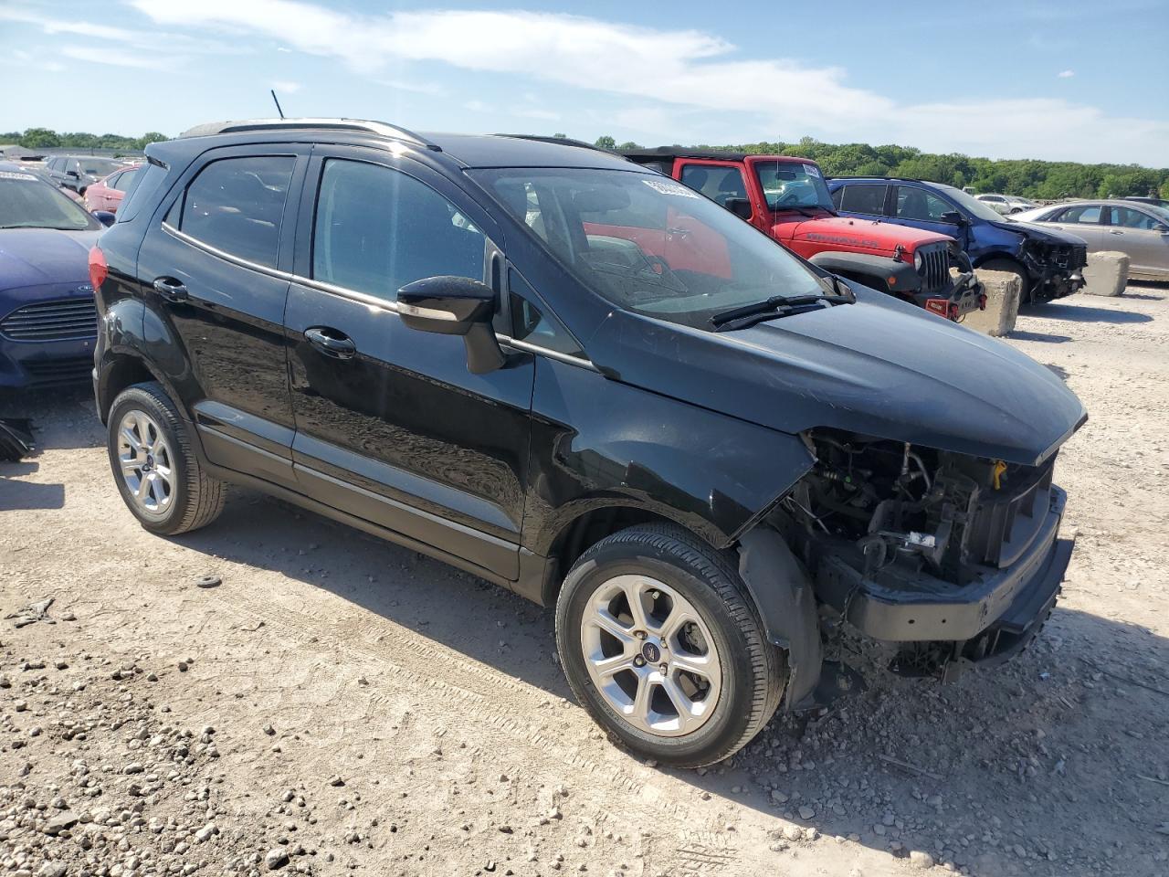 2021 Ford Ecosport Se Copart, lot number: 56637315, vin: MAJ6S3GL3MC447955. Thumbnail 4