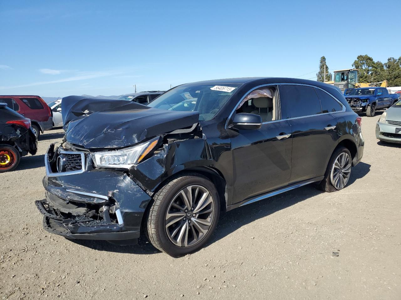 2019 Acura Mdx Technology Copart, lot number: 56406715, vin: 5J8YD4H51KL020582. Thumbnail 1