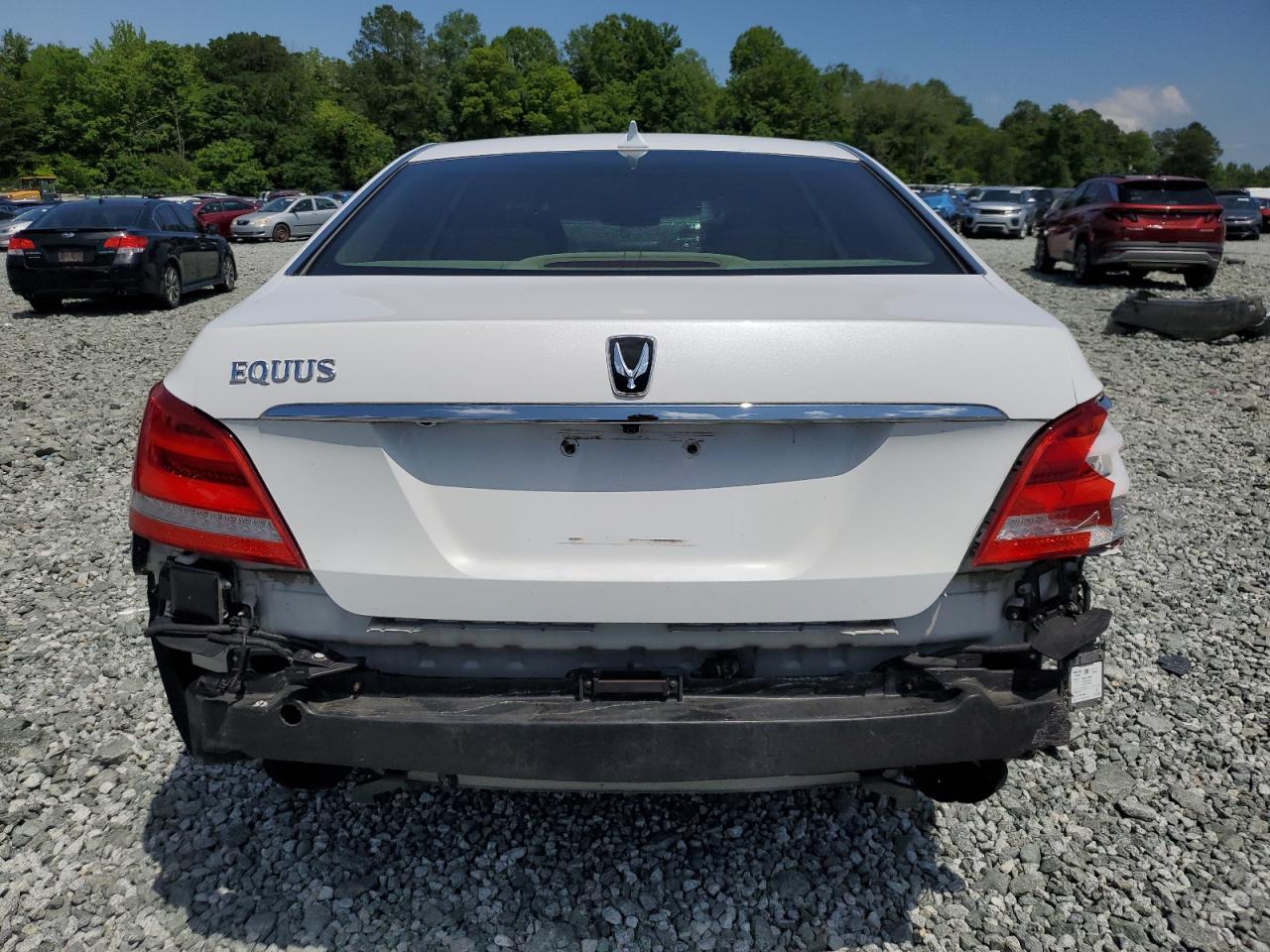 2014 Hyundai Equus Signature Copart, lot number: 57020065, vin: KMHGH4JH1EU083114. Thumbnail 6