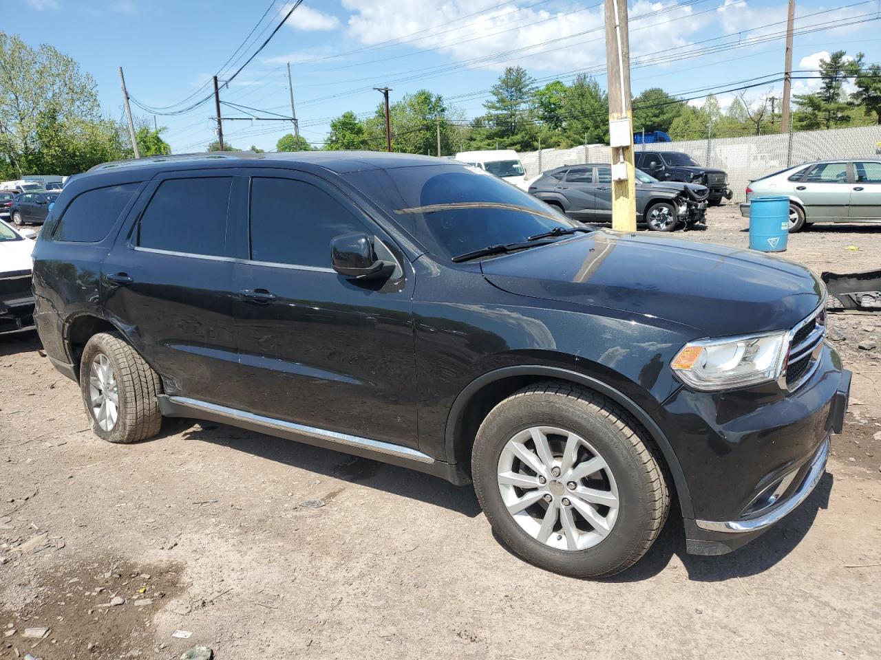 2014 Dodge Durango Sxt Copart, lot number: 55654185, vin: 1C4RDJAG4EC977306. Thumbnail 4