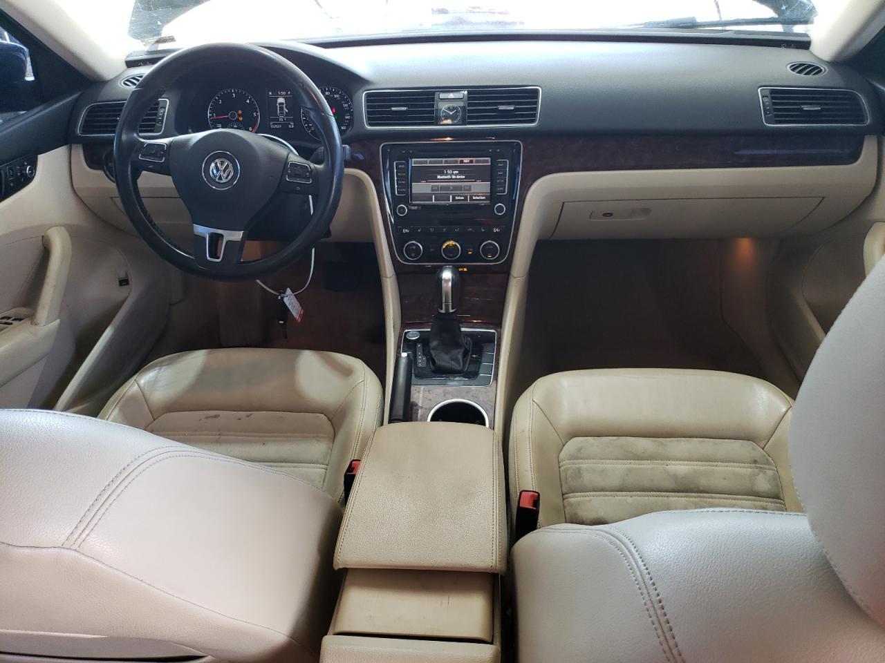 2013 Volkswagen Passat Sel Copart, lot number: 56623895, vin: 1VWCN7A34DC041099. Thumbnail 8