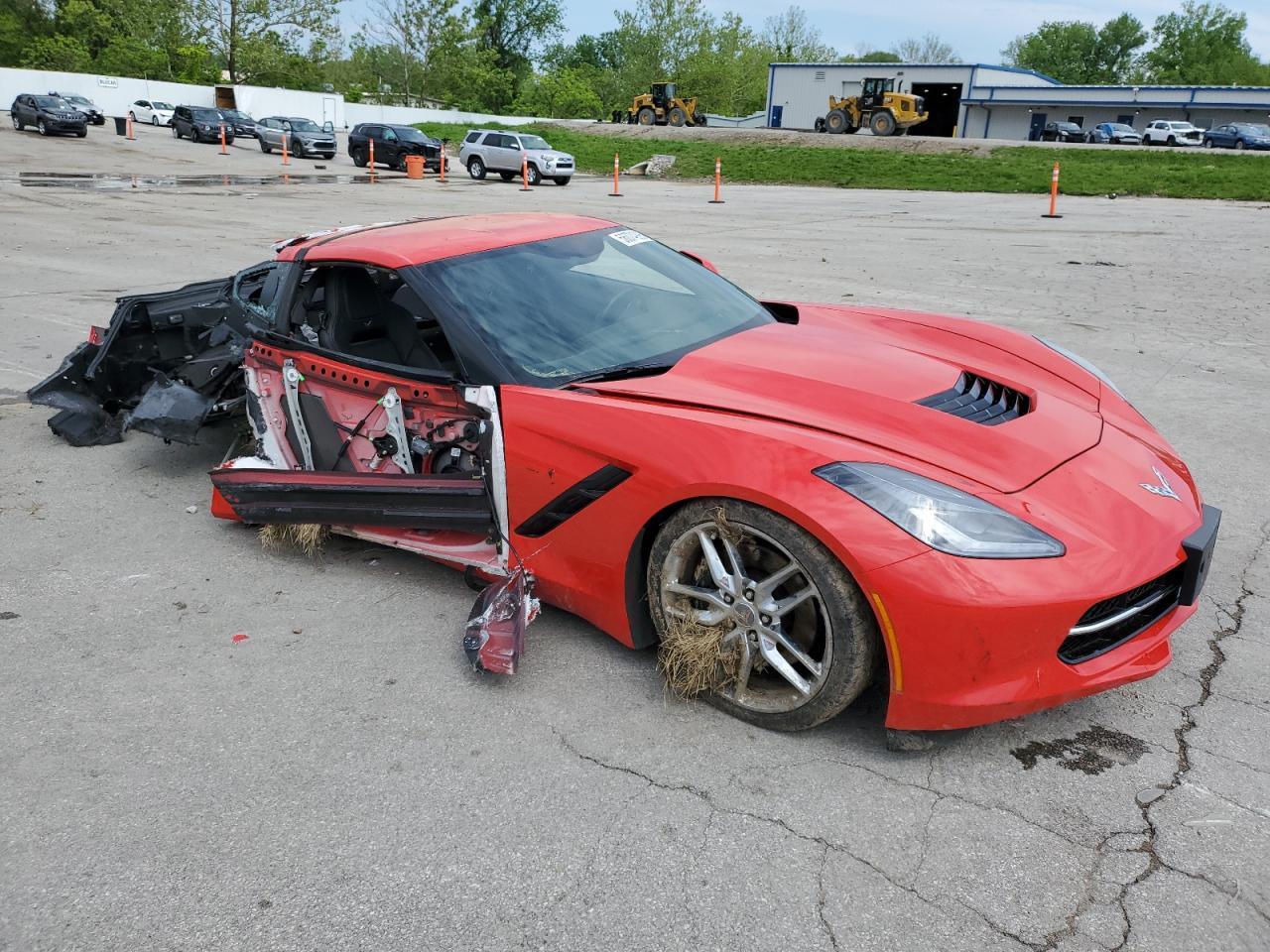 2014 Chevrolet Corvette Stingray Z51 2Lt Copart, lot number: 56074995, vin: 1G1YJ2D71E5120847. Thumbnail 4