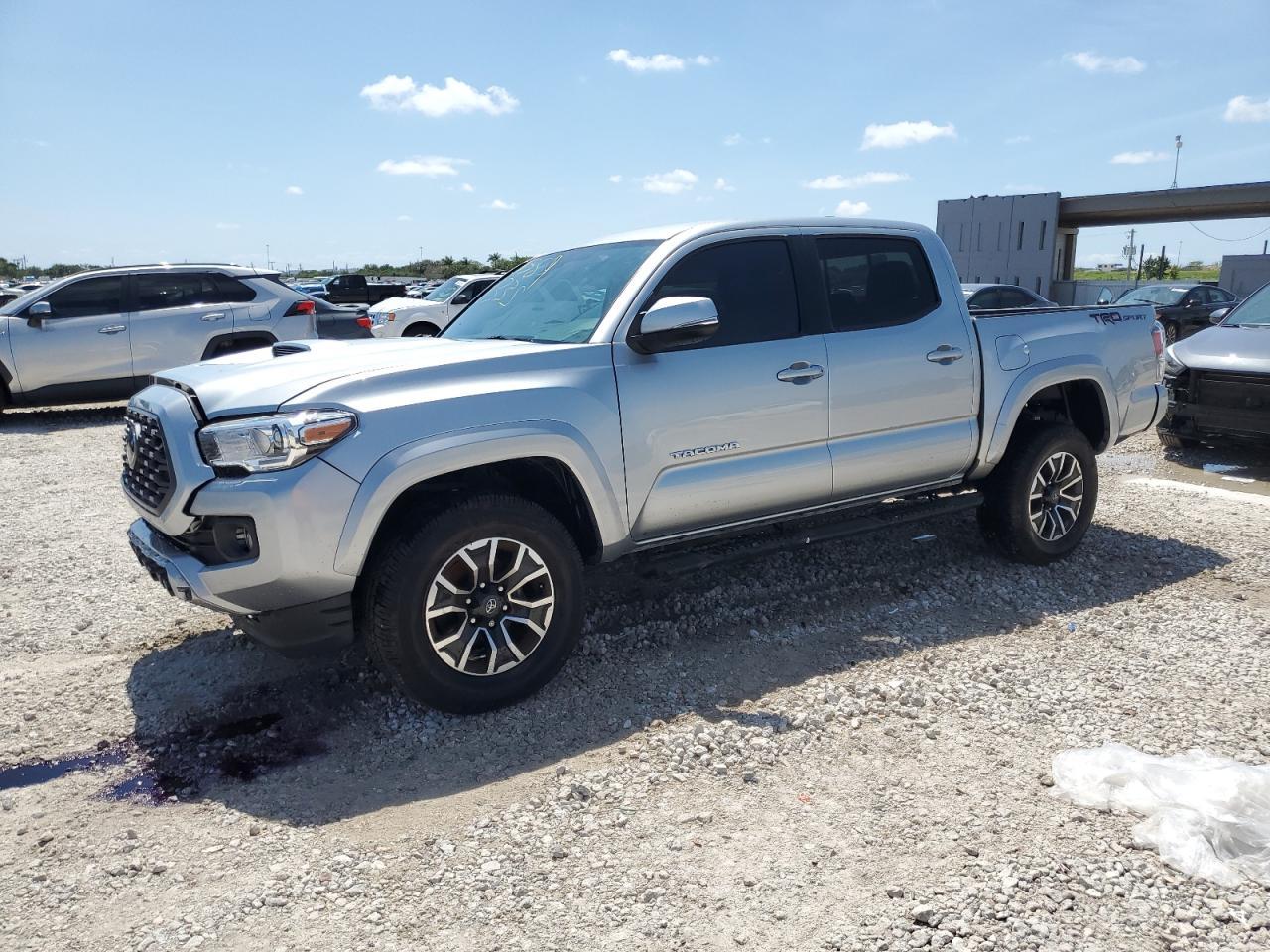 2022 Toyota Tacoma Double Cab Copart, lot number: 55898335, vin: 3TMAZ5CN9NM178766. Thumbnail 1