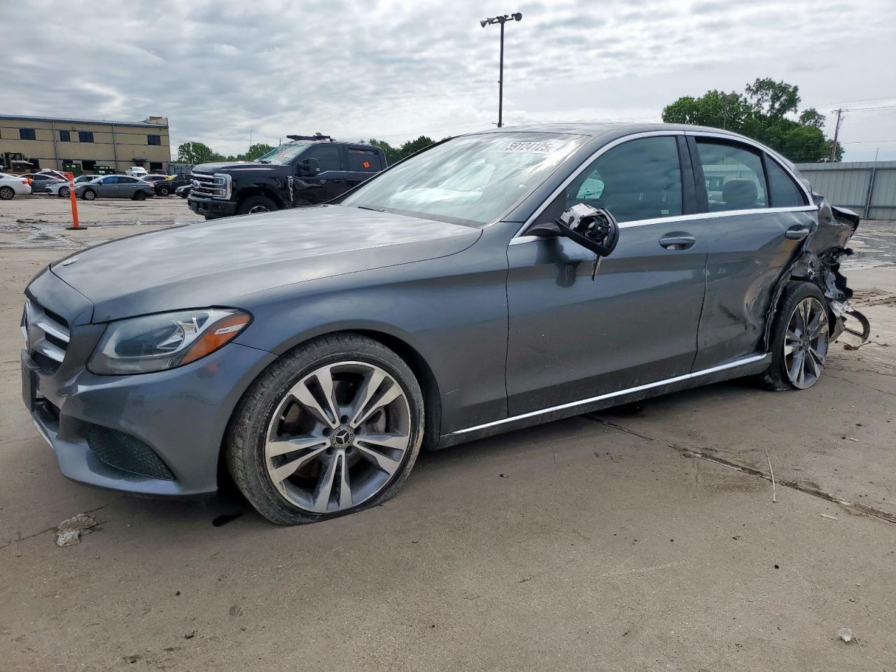 2018 Mercedes-Benz C 300 Copart, lot number: 59124125, vin: 55SWF4JB5JU246835. Thumbnail 1