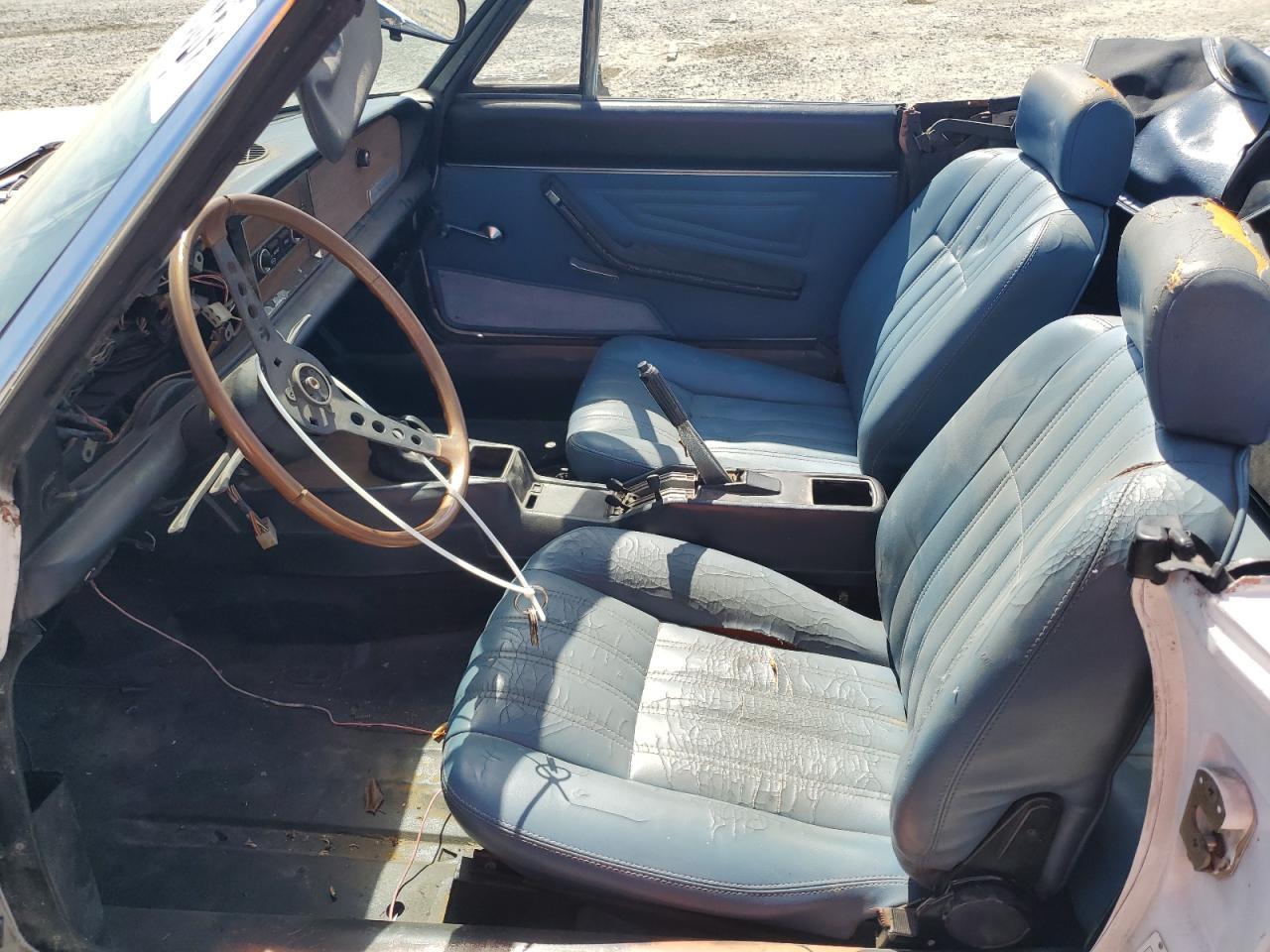 1973 Fiat 124 Spider Copart, lot number: 57913365, vin: 124CS0065983. Thumbnail 7