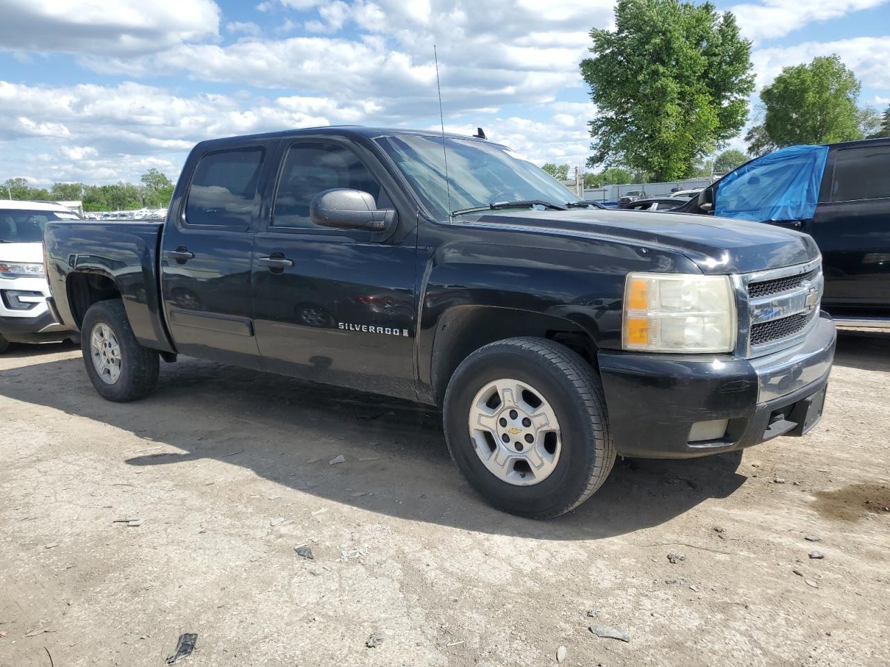 2007 Chevrolet Silverado C1500 Crew Cab Copart, lot number: 55740885, vin: 2GCEC13C871522365. Thumbnail 4