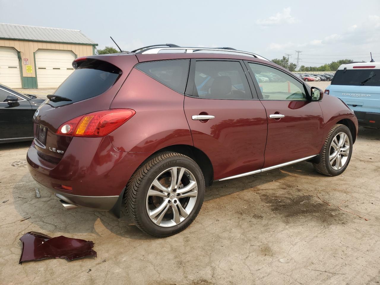 2009 Nissan Murano S Copart, lot number: 59033575, vin: JN8AZ18W29W140333. Thumbnail 3