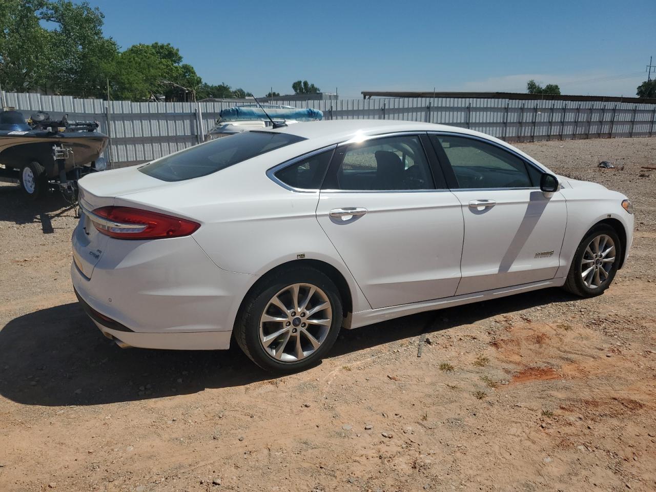 2017 Ford Fusion Se Hybrid Copart, lot number: 54043325, vin: 3FA6P0LU2HR409624. Thumbnail 3