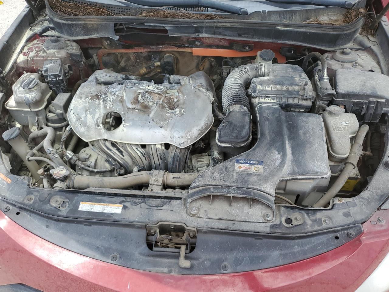 2013 Hyundai Sonata Hybrid Copart, lot number: 56561605, vin: KMHEC4A48DA099359. Thumbnail 11