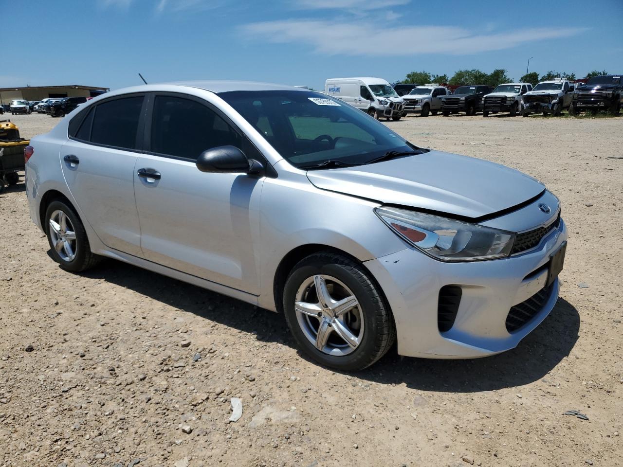 2018 Kia Rio Lx Copart, lot number: 56789315, vin: 3KPA24AB3JE070767. Thumbnail 4