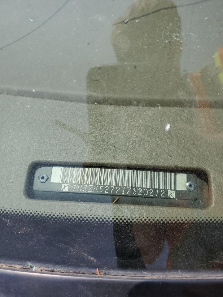 2001 Saturn Sl2 Copart, lot number: 58468265, vin: 1G8ZK52721Z320212. Thumbnail 12