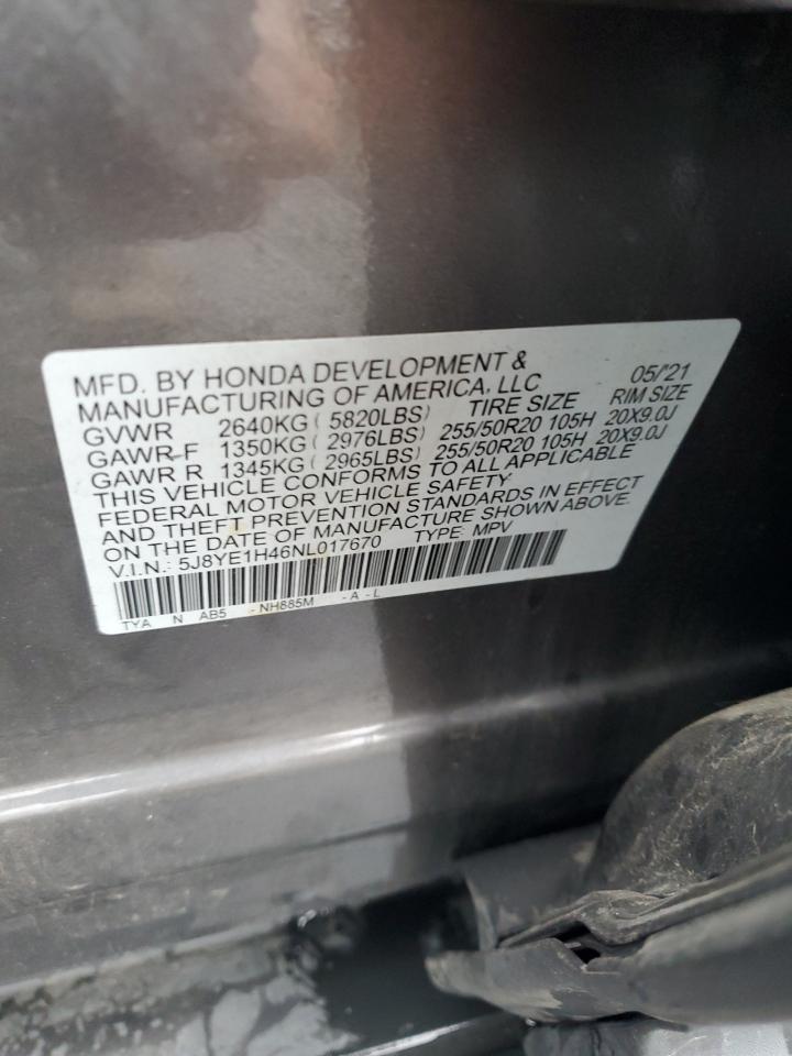 2022 Acura Mdx Technology Copart, lot number: 56366065, vin: 5J8YE1H46NL017670. Thumbnail 13