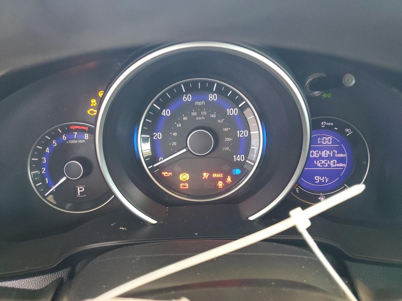 2020 Honda Fit Lx Copart, lot number: 59160035, vin: 3HGGK5H40LM727851. Thumbnail 9