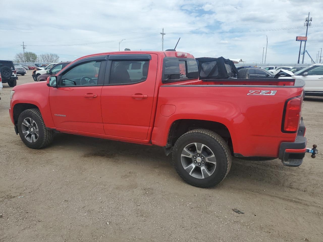2016 Chevrolet Colorado Z71 Copart, lot number: 56041615, vin: 1GCGTDE34G1210914. Thumbnail 2