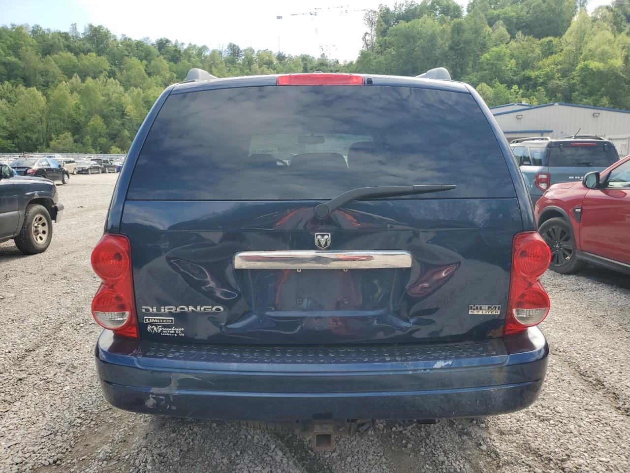 2006 Dodge Durango Limited Copart, lot number: 54835135, vin: 1D4HB58256F180732. Thumbnail 6